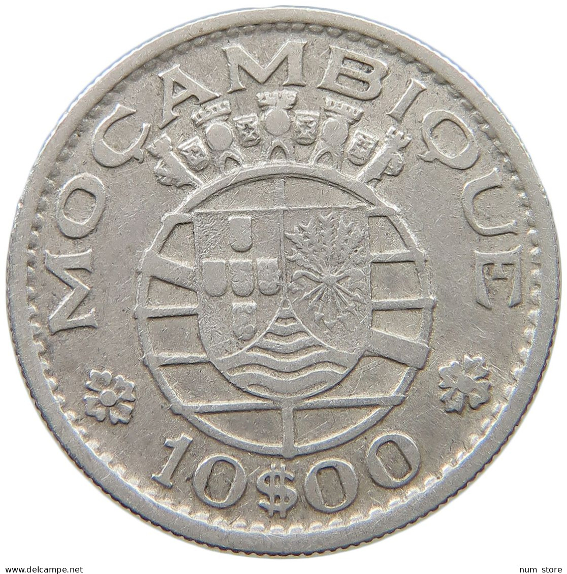 MOZAMBIQUE 10 ESCUDOS 1952  #s059 0243 - Mosambik