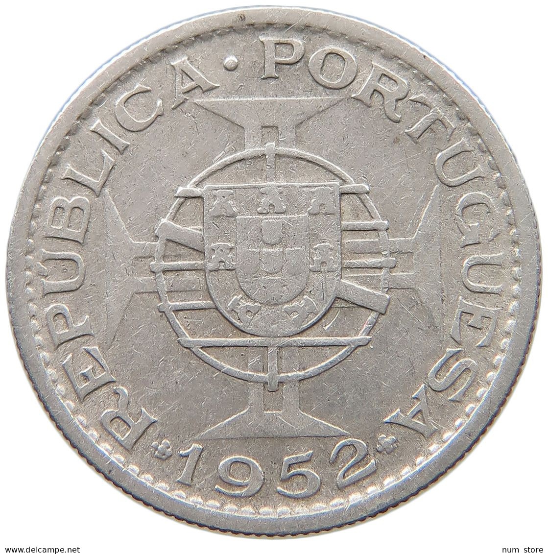 MOZAMBIQUE 10 ESCUDOS 1952  #s059 0243 - Mosambik