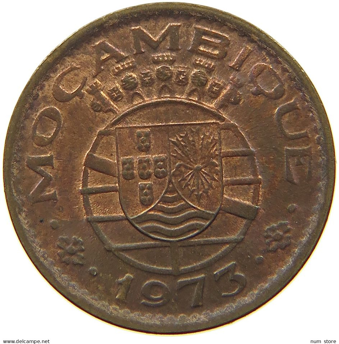 MOZAMBIQUE 20 CENTAVOS 1973  #s045 0153 - Mozambique