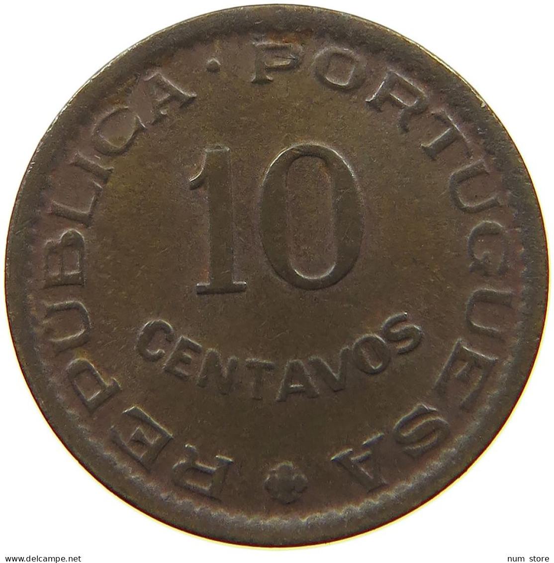 MOZAMBIQUE 10 CENTAVOS 1960  #s045 0151 - Mosambik