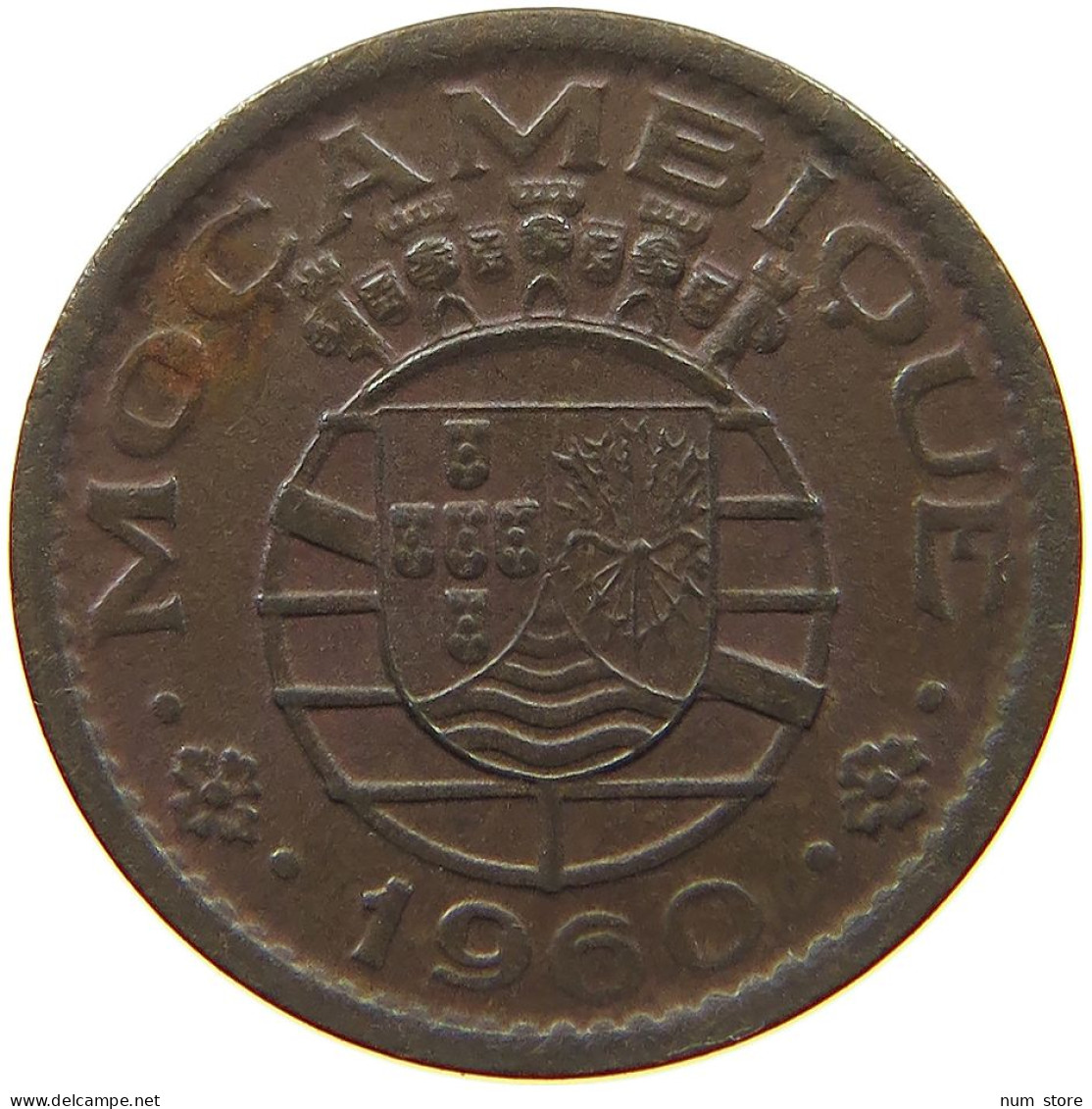 MOZAMBIQUE 10 CENTAVOS 1960  #s045 0151 - Mosambik