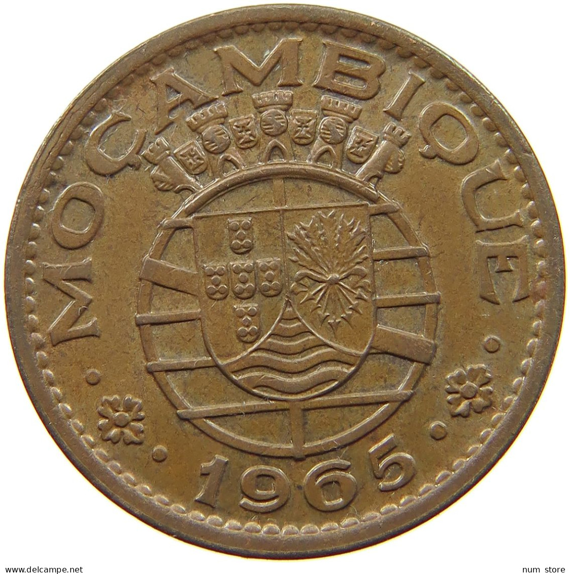 MOZAMBIQUE ESCUDO 1965  #s050 0117 - Mosambik