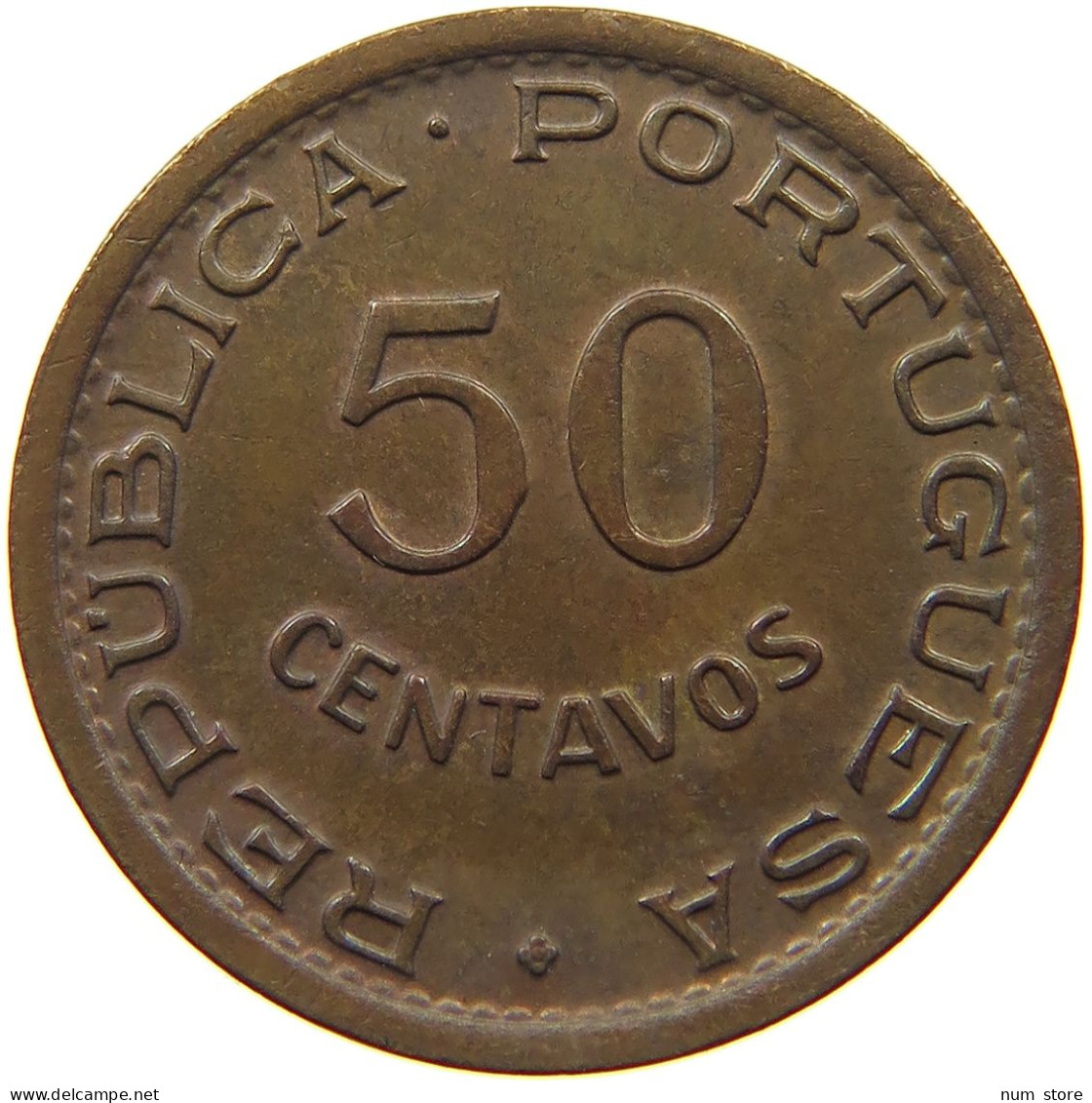 MOZAMBIQUE 50 CENTAVOS 1957  #s045 0149 - Mozambique