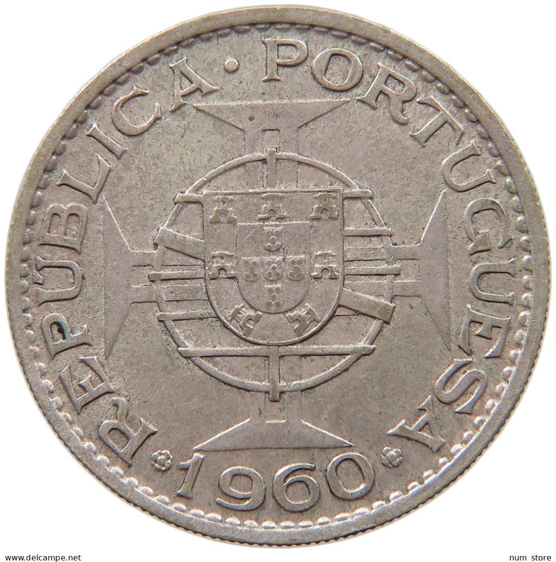 MOZAMBIQUE 20 ESCUDOS 1960  #s015 0223 - Mozambico