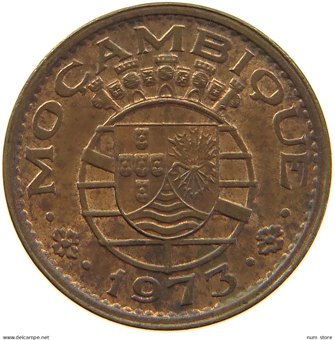 MOZAMBIQUE 20 CENTAVOS 1973  #s023 0435 - Mozambique