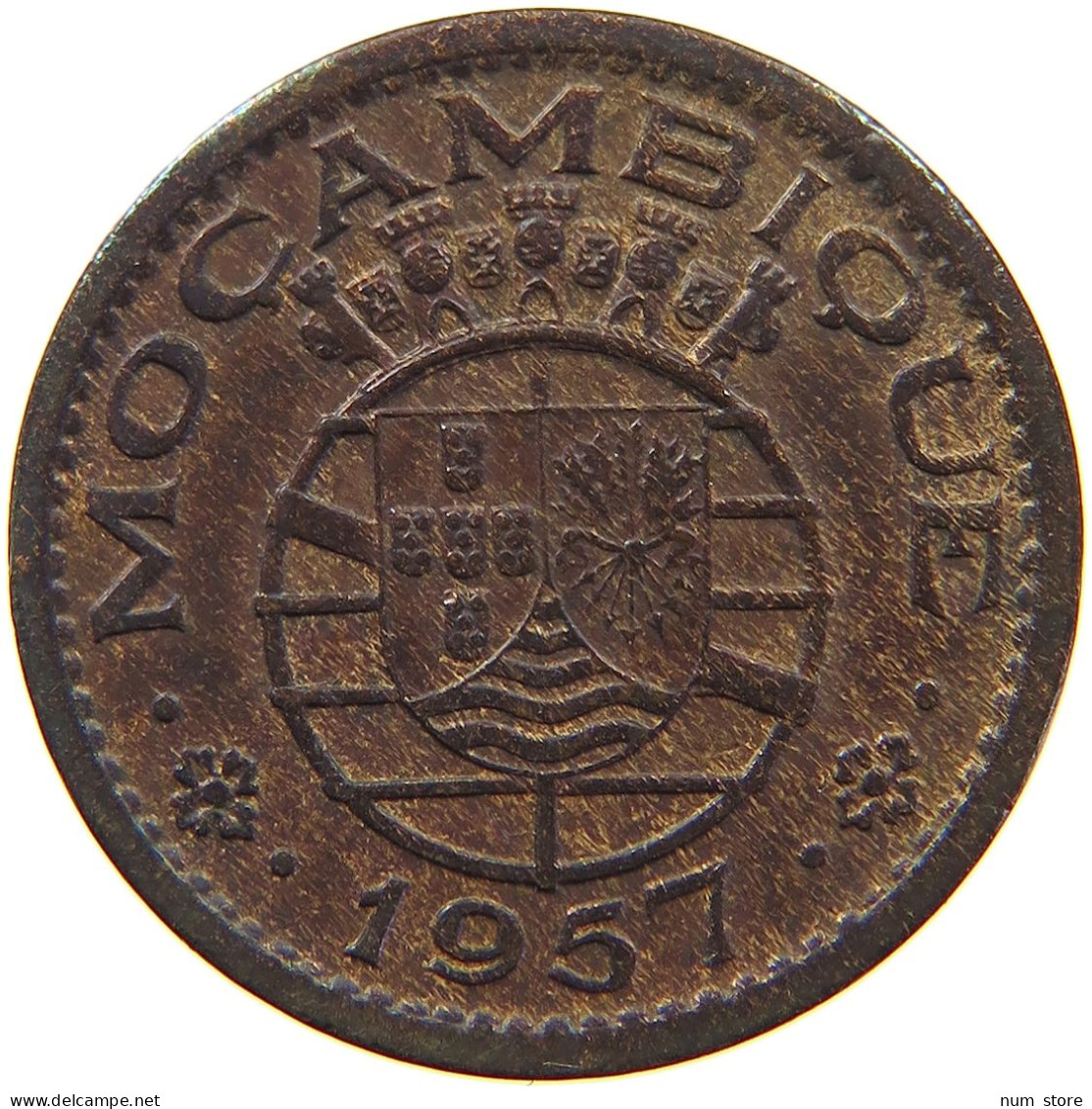 MOZAMBIQUE 50 CENTAVOS 1957  #s029 0223 - Mosambik