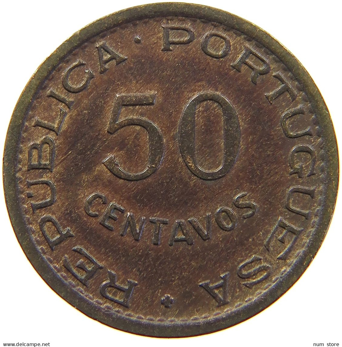 MOZAMBIQUE 50 CENTAVOS 1957  #s029 0223 - Mozambique