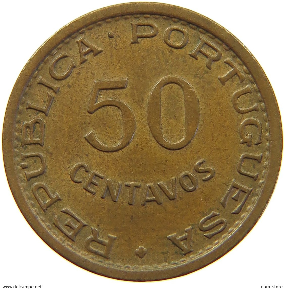 MOZAMBIQUE 50 CENTAVOS 1957  #s012 0289 - Mozambique