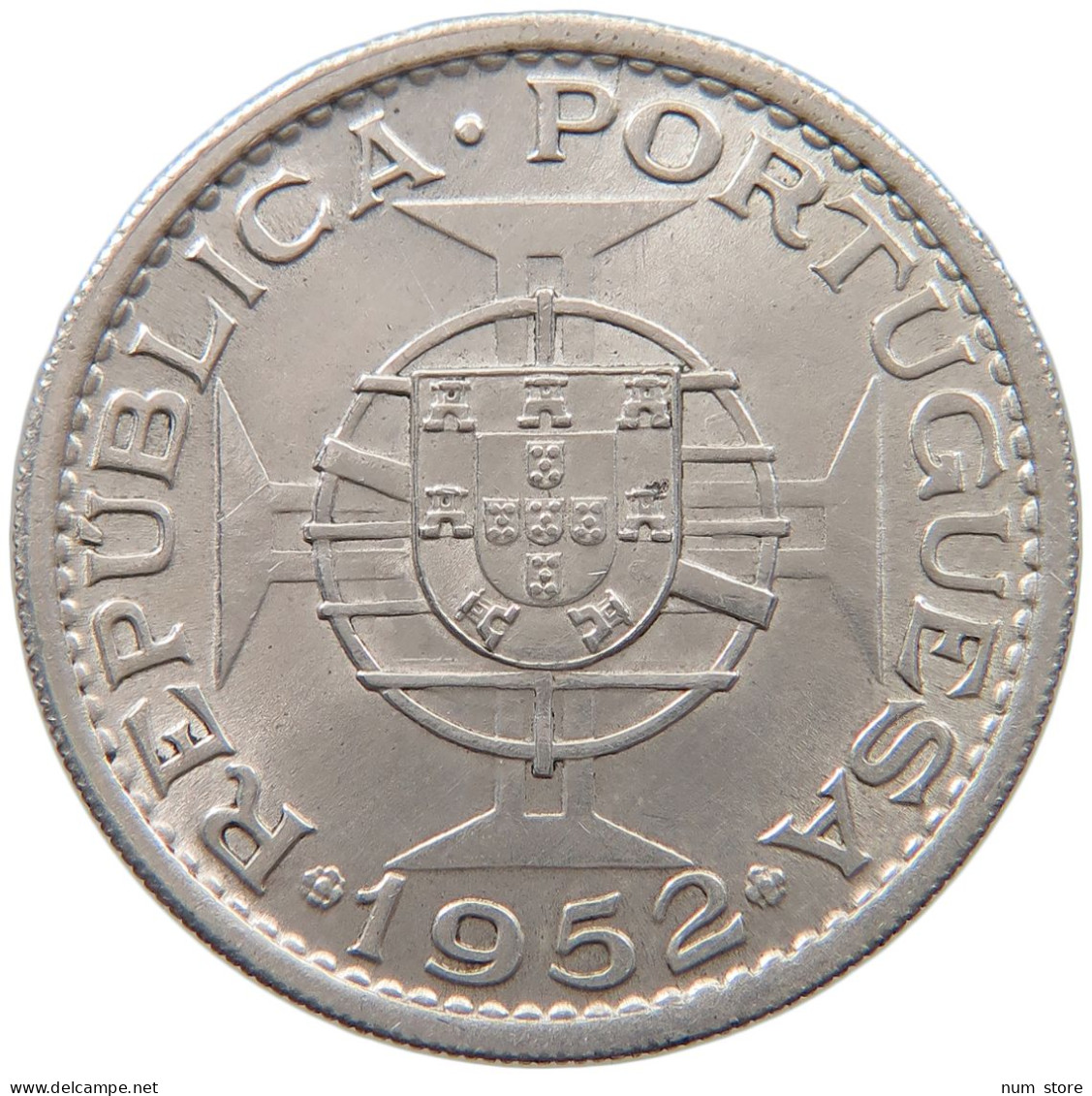 MOZAMBIQUE 20 ESCUDOS 1952  #c079 0765 - Mosambik