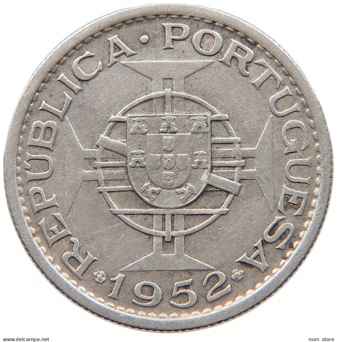 MOZAMBIQUE 10 ESCUDOS 1952  #s012 0069 - Mosambik