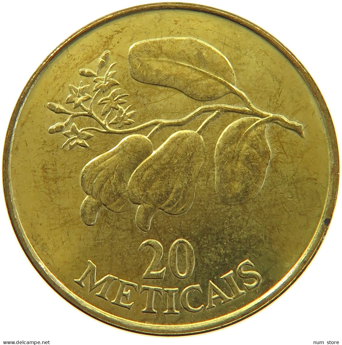 MOZAMBIQUE 20 METICAIS 1994  #c032 0873 - Mosambik