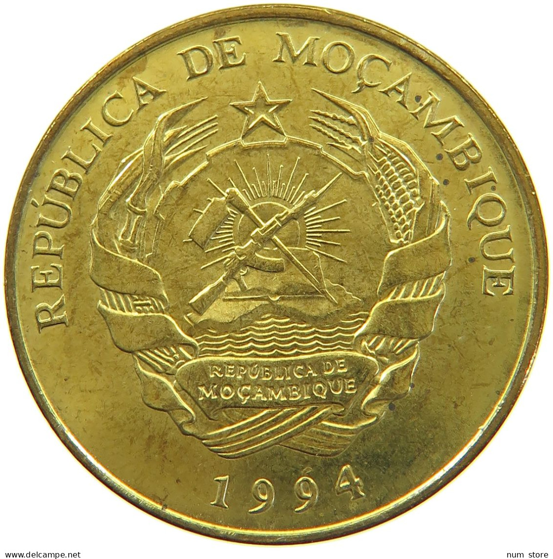 MOZAMBIQUE 20 METICAIS 1994  #c032 0873 - Mozambique