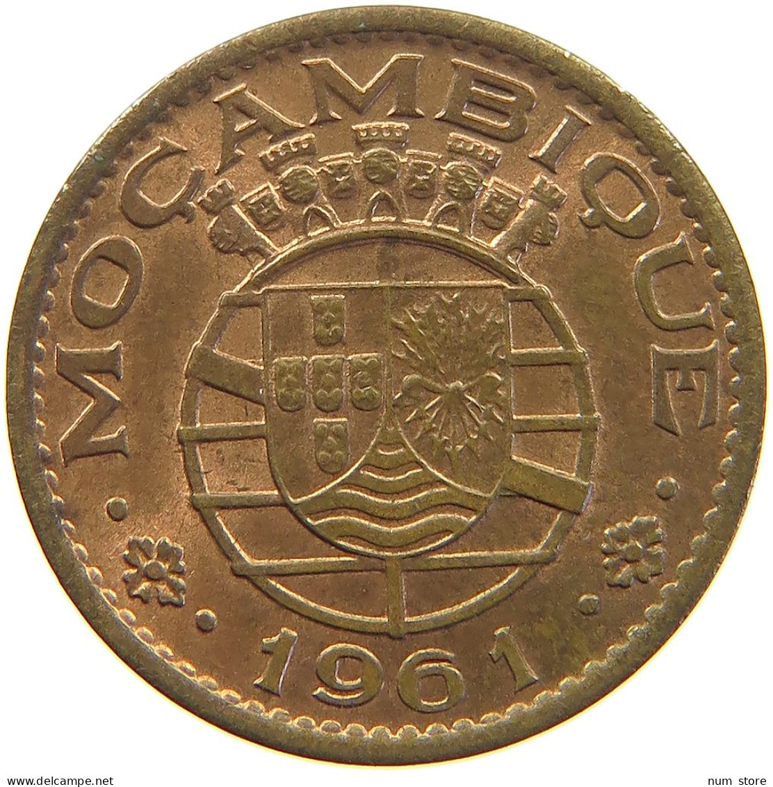 MOZAMBIQUE 20 CENTAVOS 1961  #c016 0561 - Mozambique