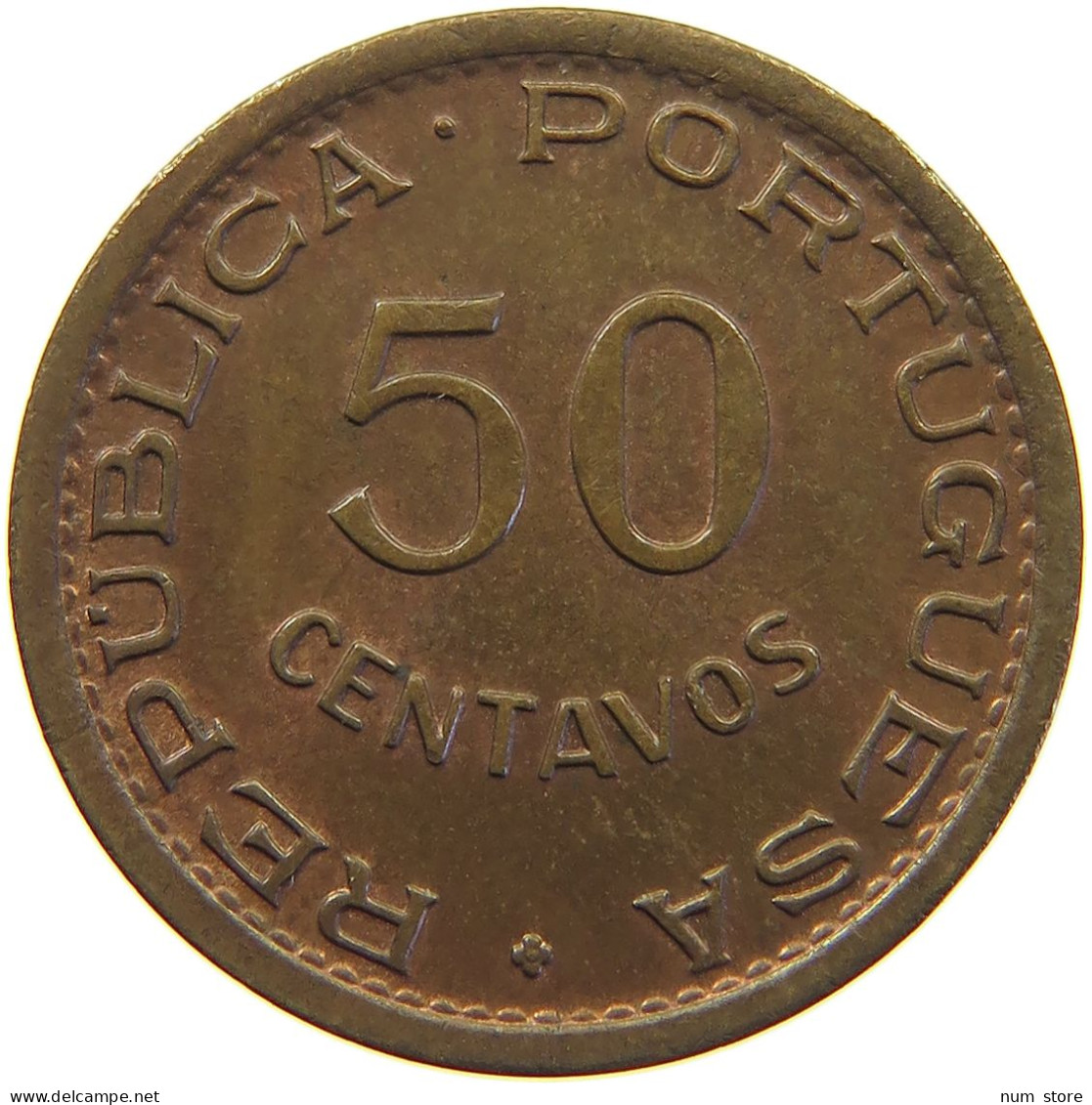 MOZAMBIQUE 50 CENTAVOS 1957  #c016 0431 - Mosambik