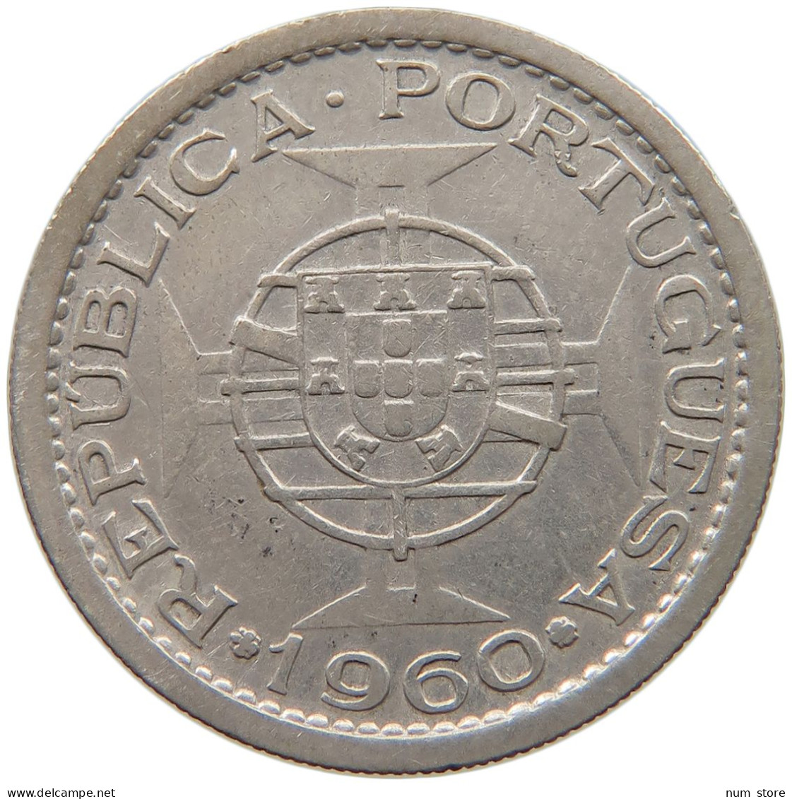 MOZAMBIQUE 5 ESCUDOS 1960  #c017 0681 - Mozambique