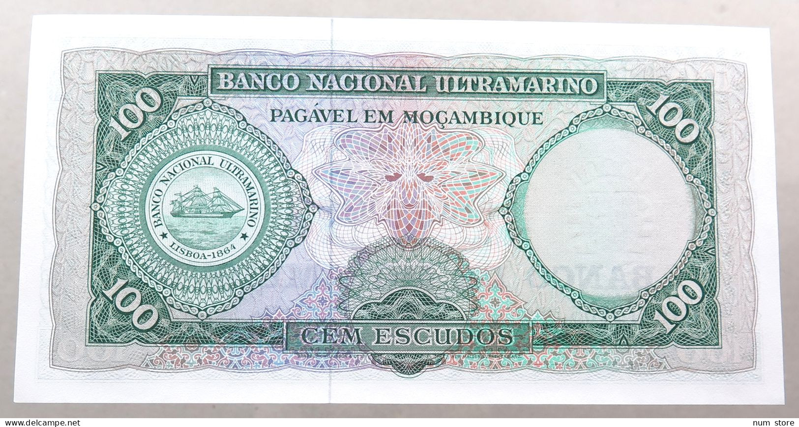 MOZAMBIQUE 100 ESCUDOS 1961  #alb050 0431 - Mozambique