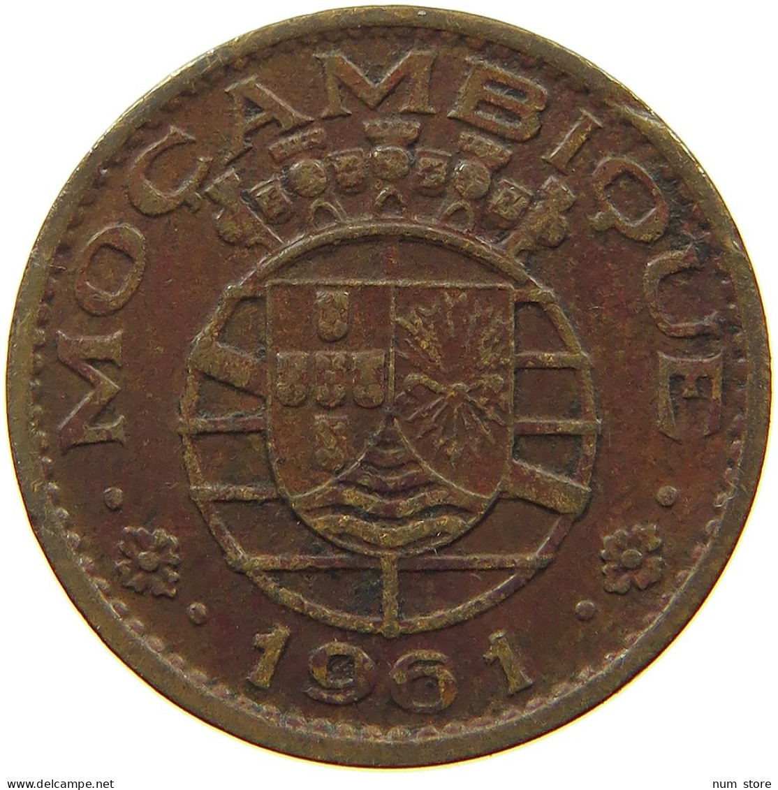 MOZAMBIQUE 20 CENTAVOS 1961  #a094 0267 - Mozambique