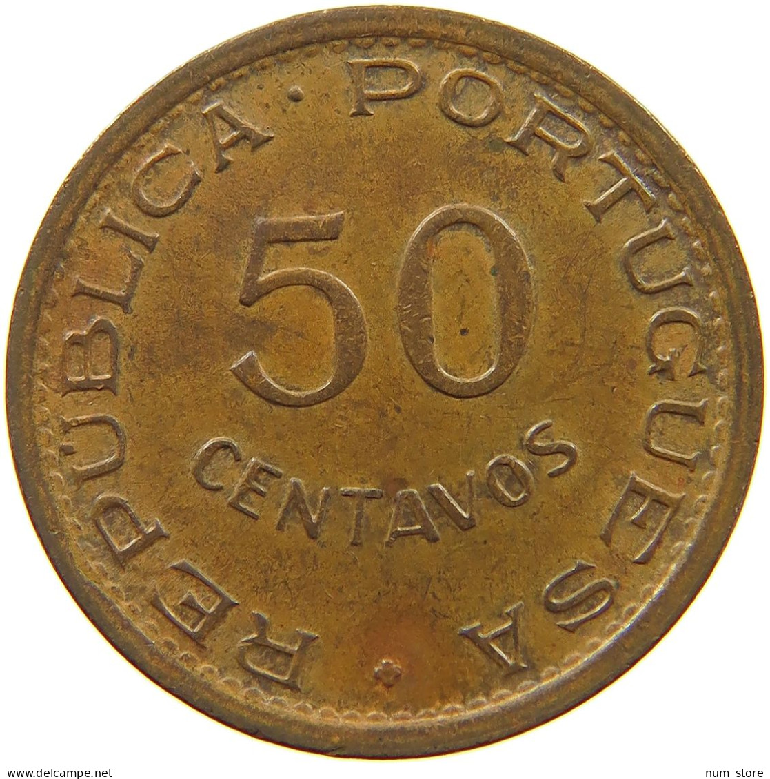 MOZAMBIQUE 50 CENTAVOS 1973  #a093 0121 - Mozambique