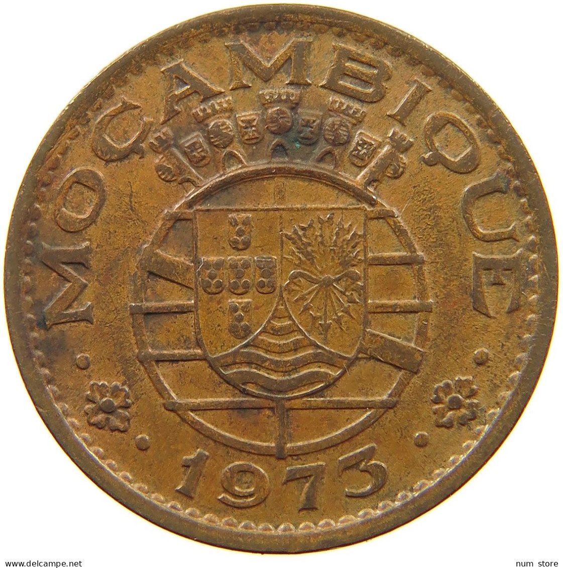 MOZAMBIQUE 50 CENTAVOS 1973  #a093 0121 - Mozambique