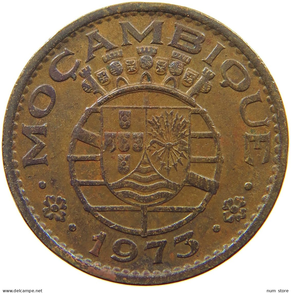 MOZAMBIQUE 50 CENTAVOS 1973  #a093 0123 - Mozambique