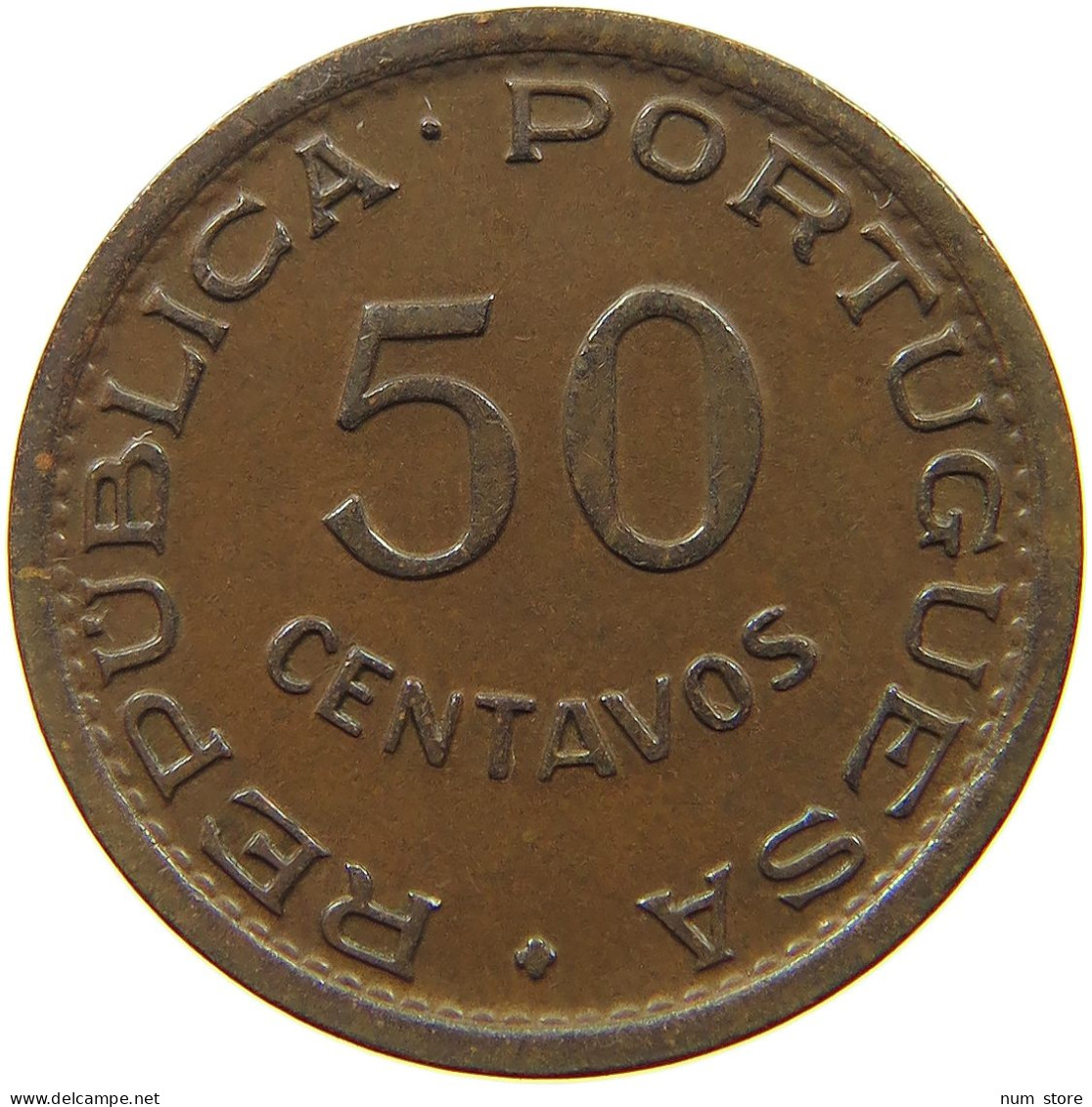 MOZAMBIQUE 50 CENTAVOS 1957  #a093 0469 - Mozambique
