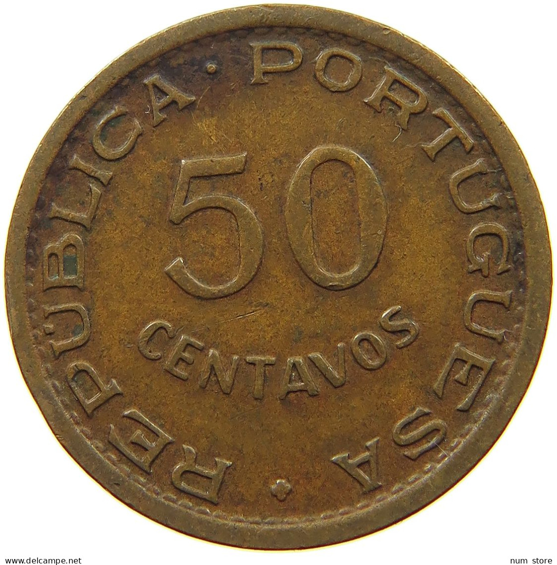 MOZAMBIQUE 50 CENTAVOS 1957  #a093 0471 - Mozambique