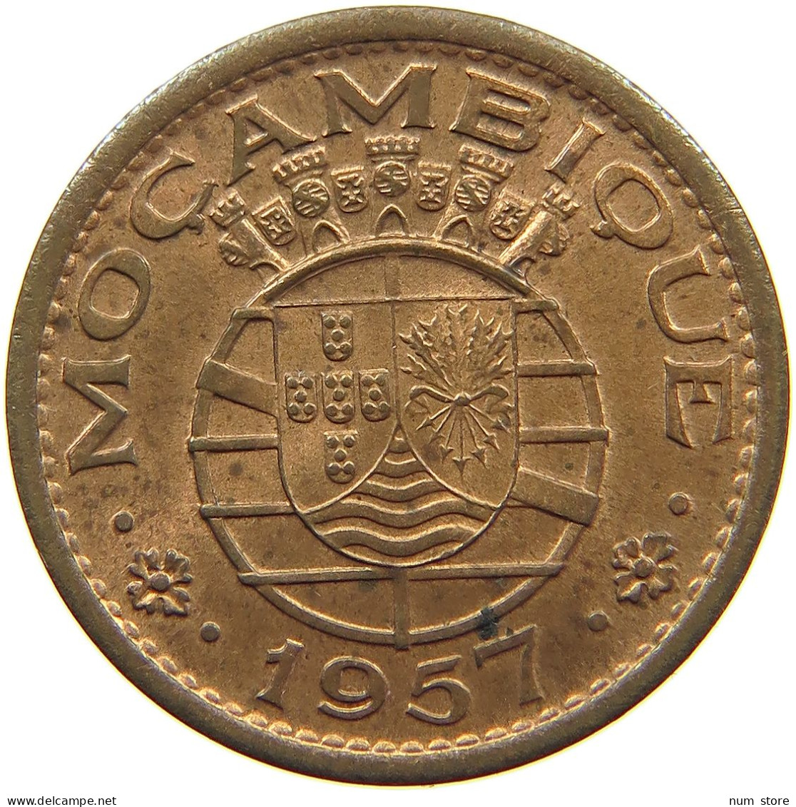 MOZAMBIQUE 50 CENTAVOS 1957  #a085 0723 - Mozambique