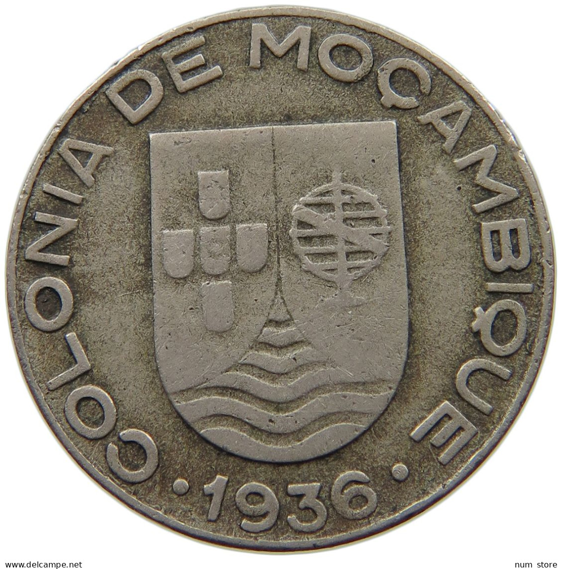 MOZAMBIQUE ESCUDO 1936  #a088 0103 - Mozambique