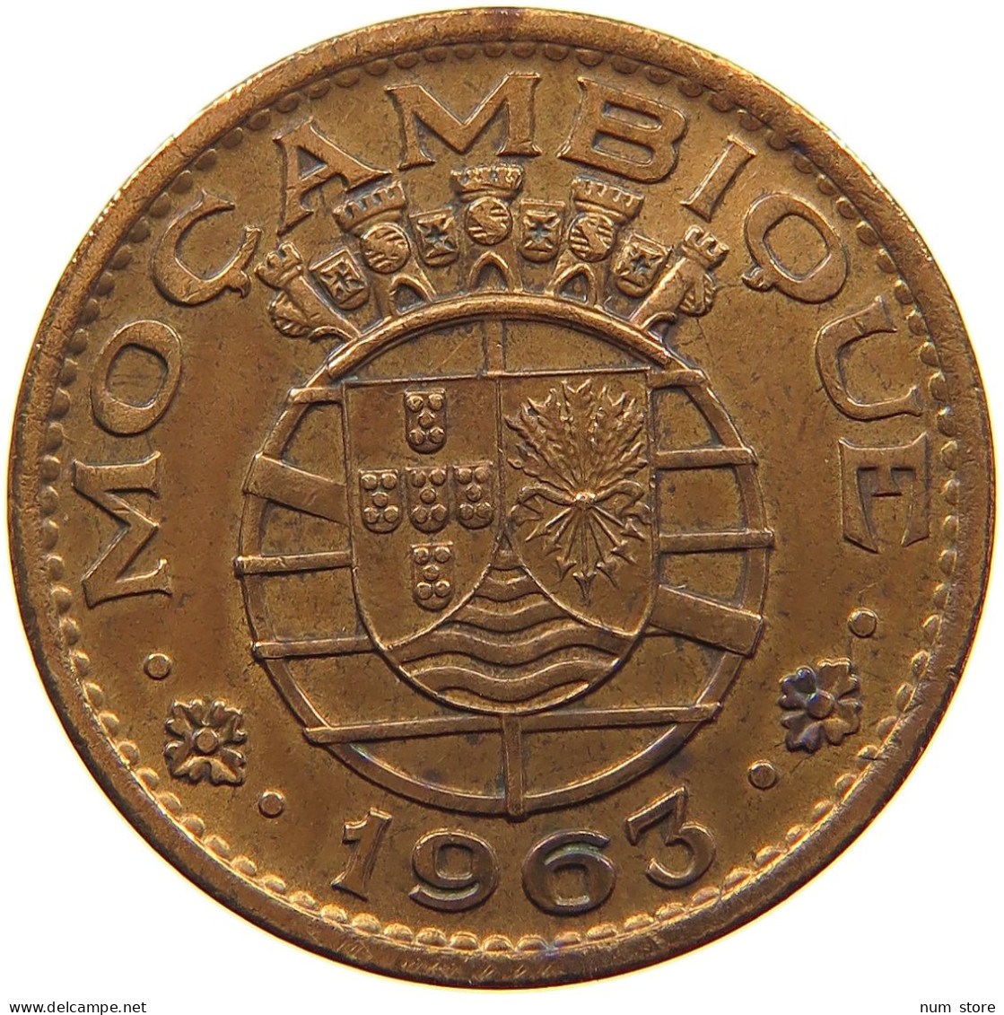 MOZAMBIQUE ESCUDO 1963  #a084 0335 - Mozambique