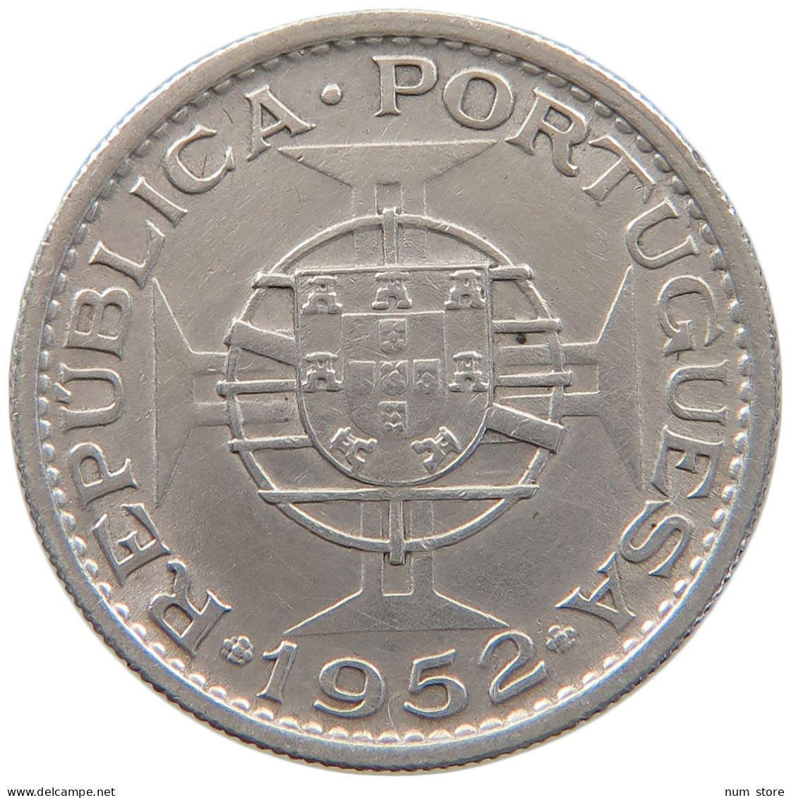 MOZAMBIQUE 10 ESCUDOS 1952  #a044 0455 - Mosambik