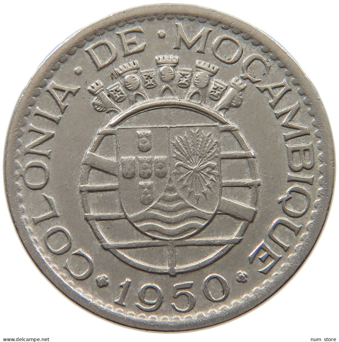 MOZAMBIQUE ESCUDO 1950  #a061 0053 - Mozambique