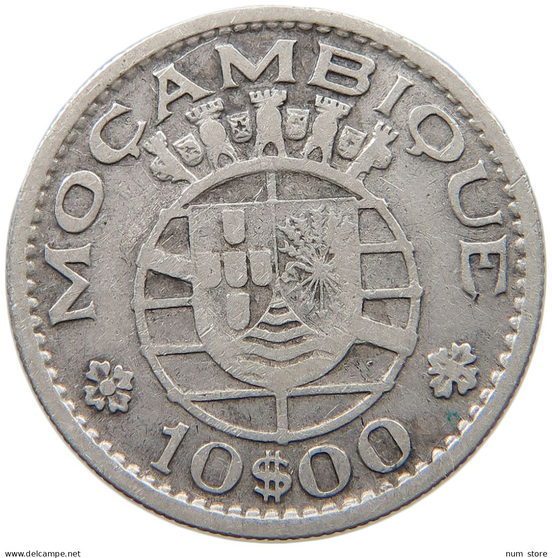 MOZAMBIQUE 10 ESCUDOS 1955  #a032 0713 - Mosambik