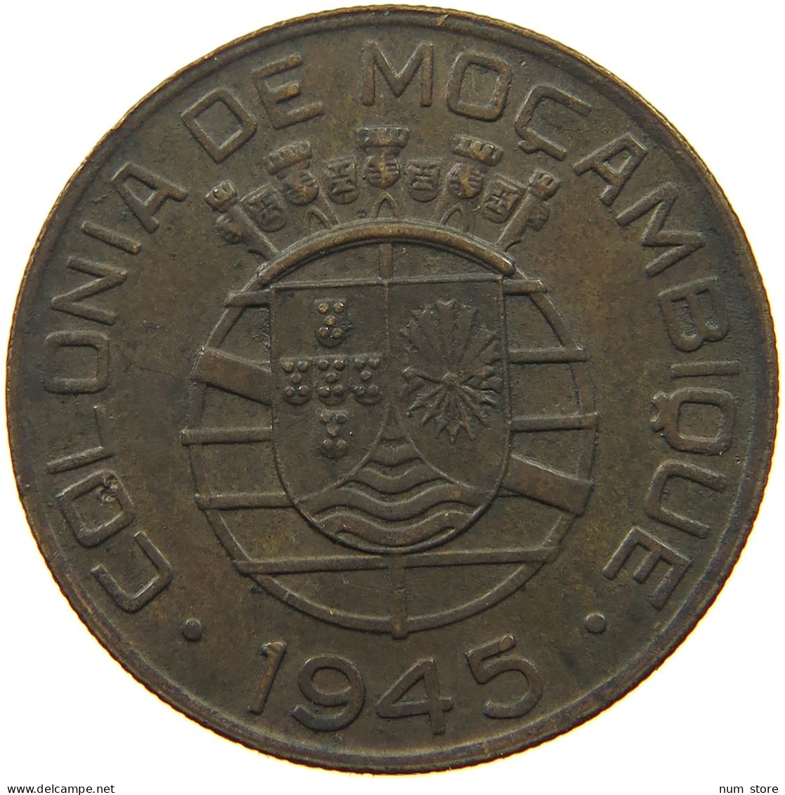 MOZAMBIQUE ESCUDO 1945  #a032 0003 - Mozambique