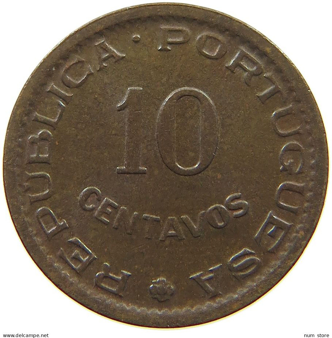 MOZAMBIQUE 10 CENTAVOS 1960  #a014 0611 - Mosambik