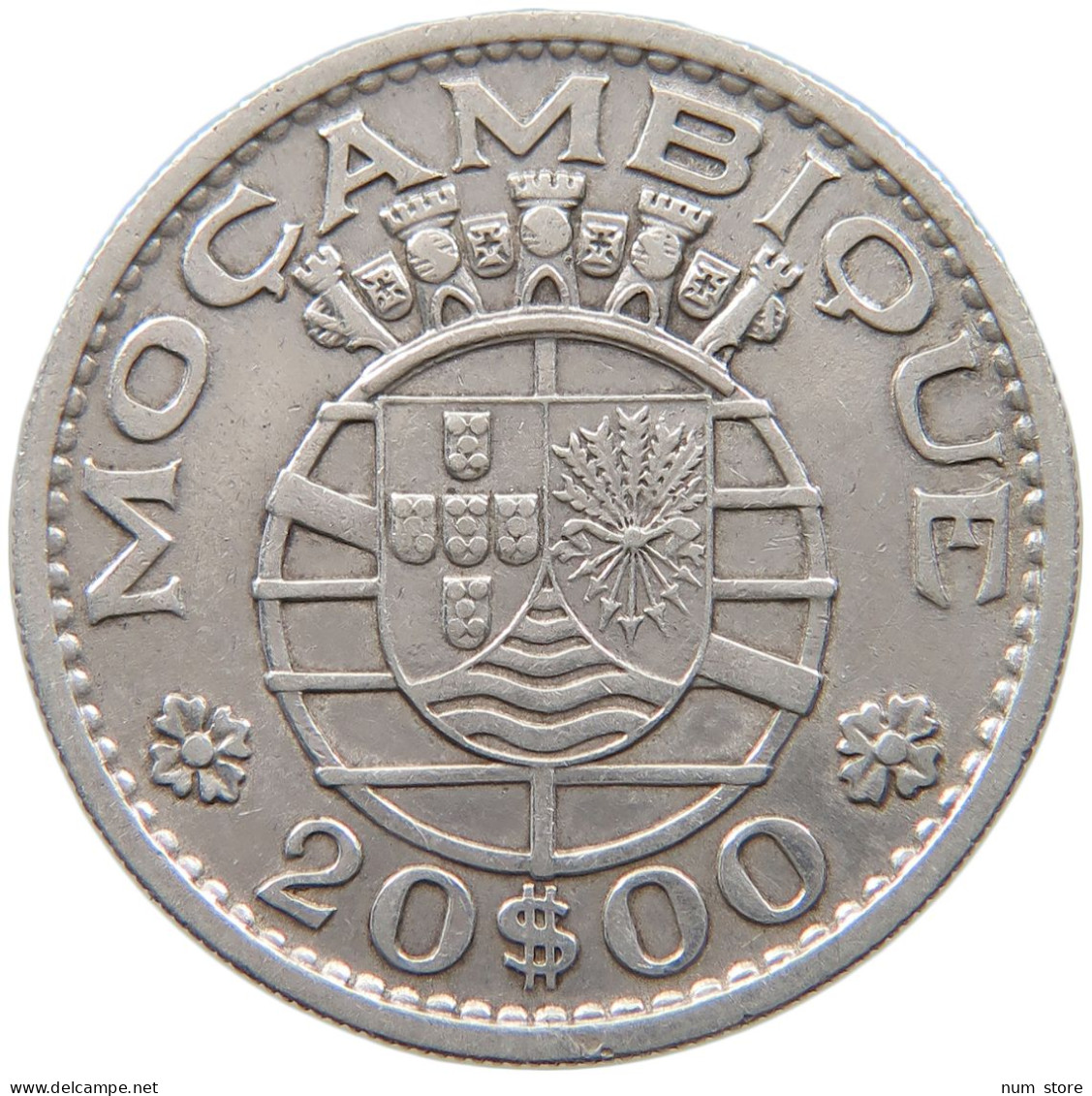 MOZAMBIQUE 20 ESCUDOS 1960  #a020 0141 - Mosambik