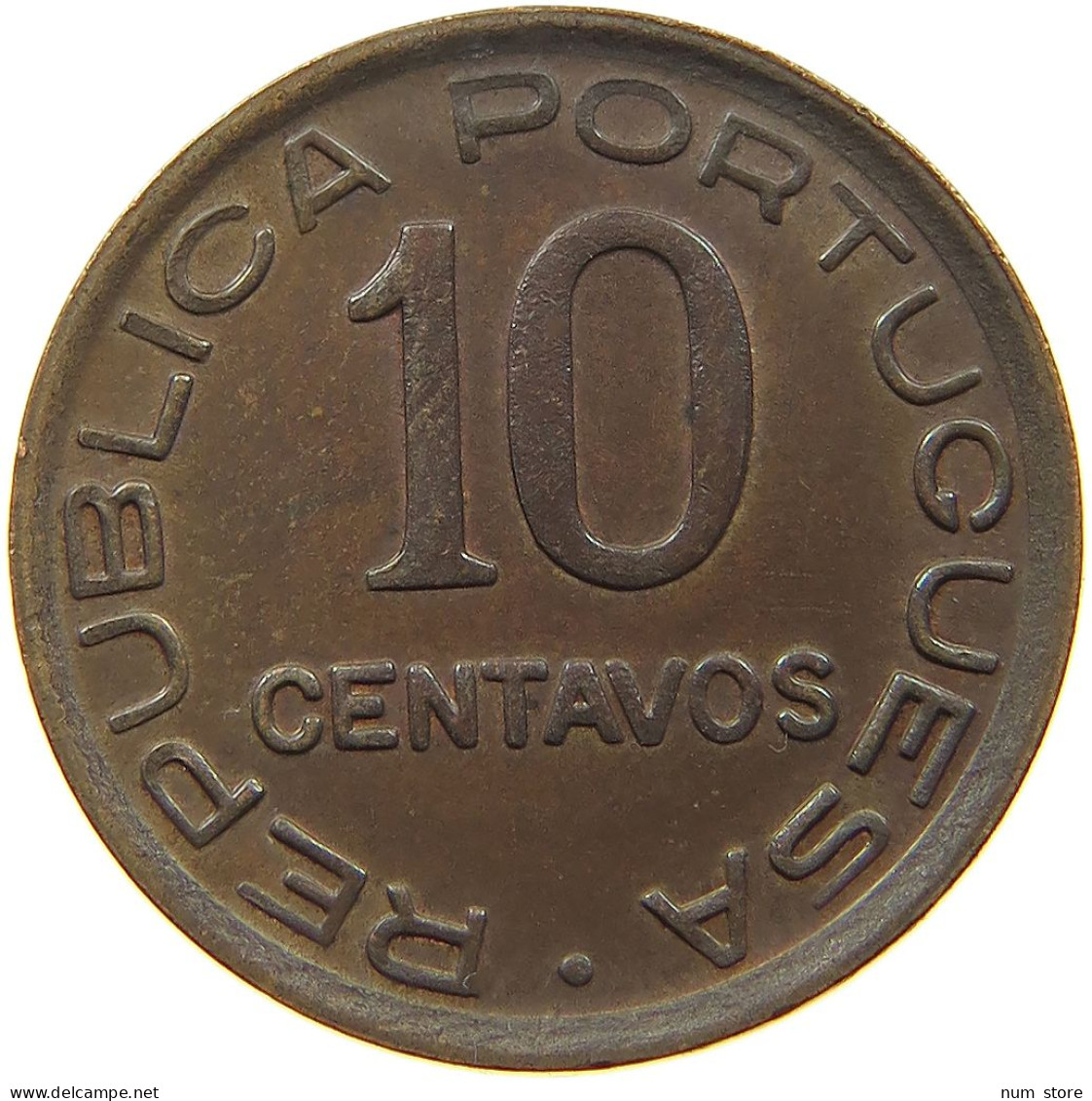 MOZAMBIQUE 10 CENTAVOS 1936  #a011 0645 - Mozambique