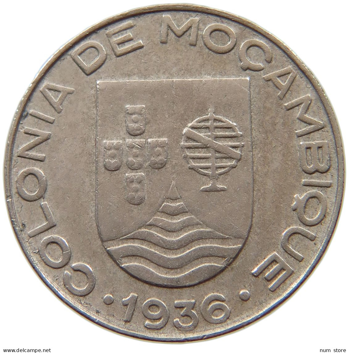MOZAMBIQUE ESCUDO 1936  #a014 0827 - Mozambique