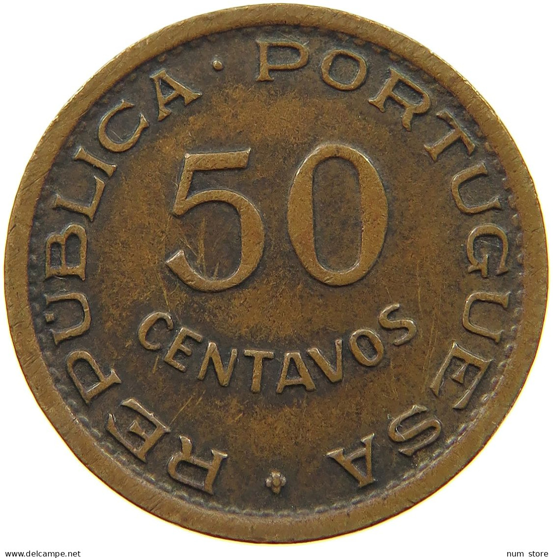 MOZAMBIQUE 50 CENTAVOS 1957  #a014 0059 - Mosambik