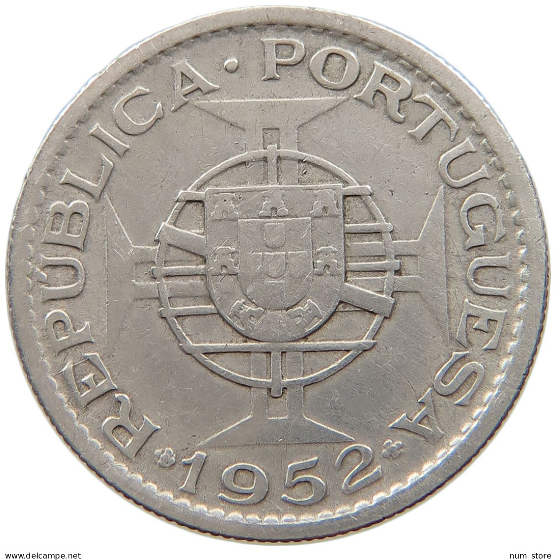 MOZAMBIQUE 10 ESCUDOS 1952  #a003 0297 - Mosambik