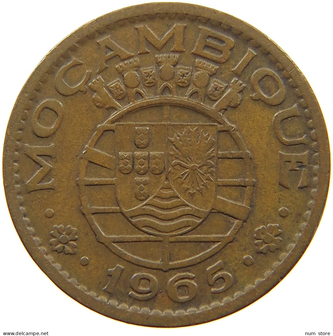 MOZAMBIQUE ESCUDO 1965  #a092 0671 - Mozambique