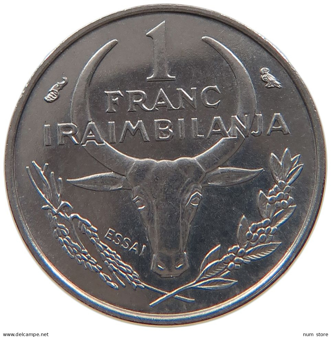 MADAGASCAR FRANC 1965 ESSAI  #alb065 0011 - Madagascar