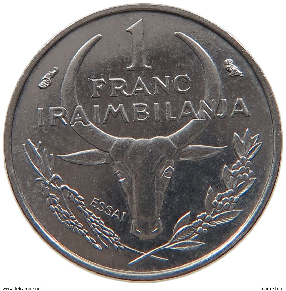 MADAGASCAR FRANC 1965 ESSAI  #alb065 0005 - Madagaskar