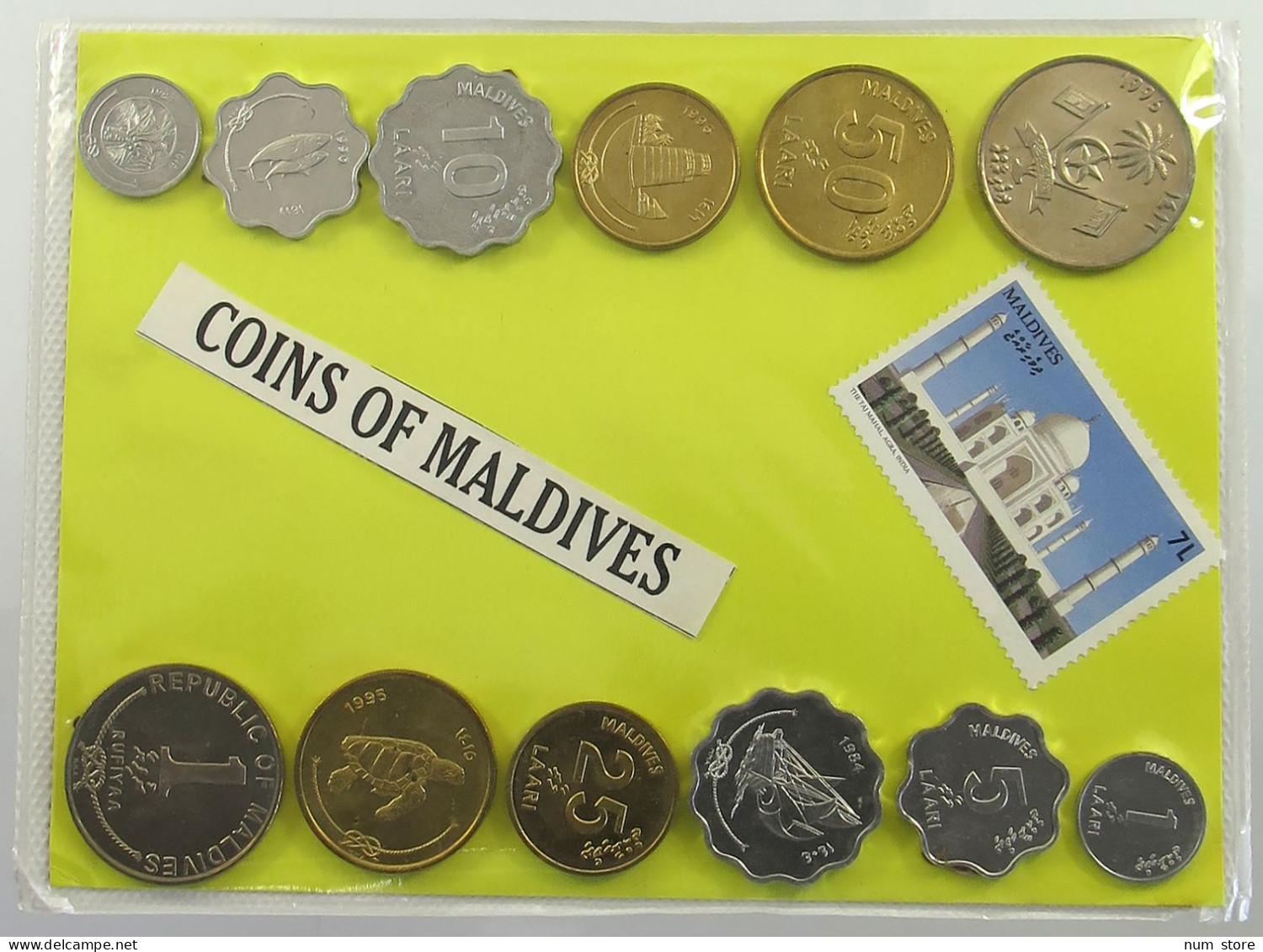 MALDIVES SET DIV.  #ns04 0083 - Maldivas