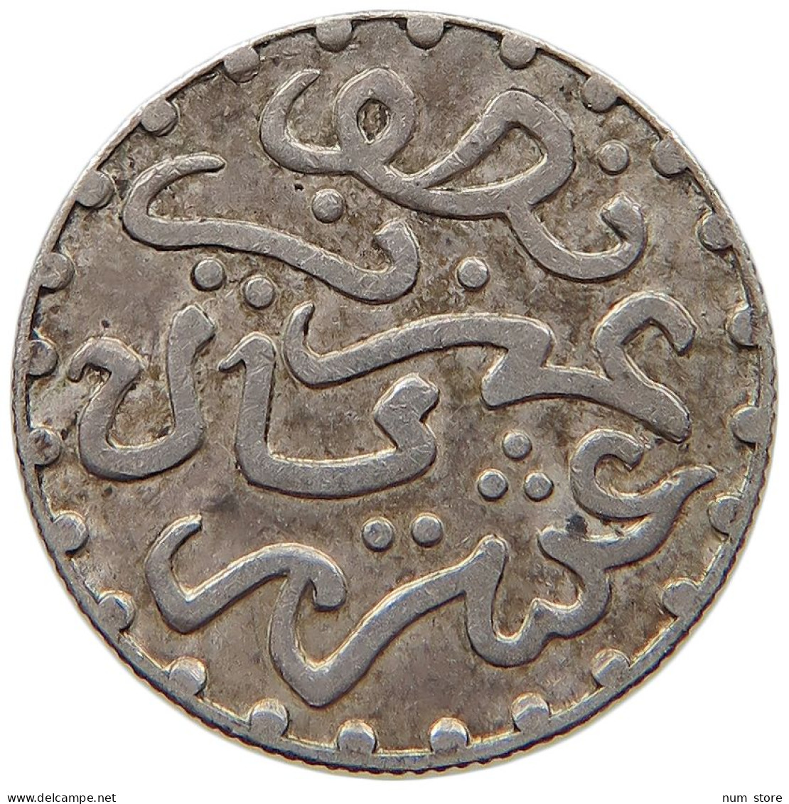 MOROCCO 1/2 DIRHAM 1321  #s017 0203 - Maroc