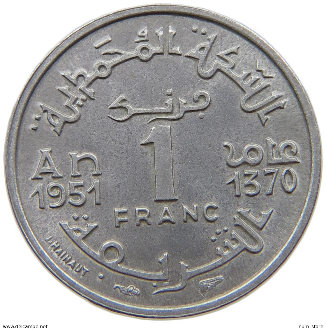 MOROCCO FRANC 1951  #a089 0147 - Maroc