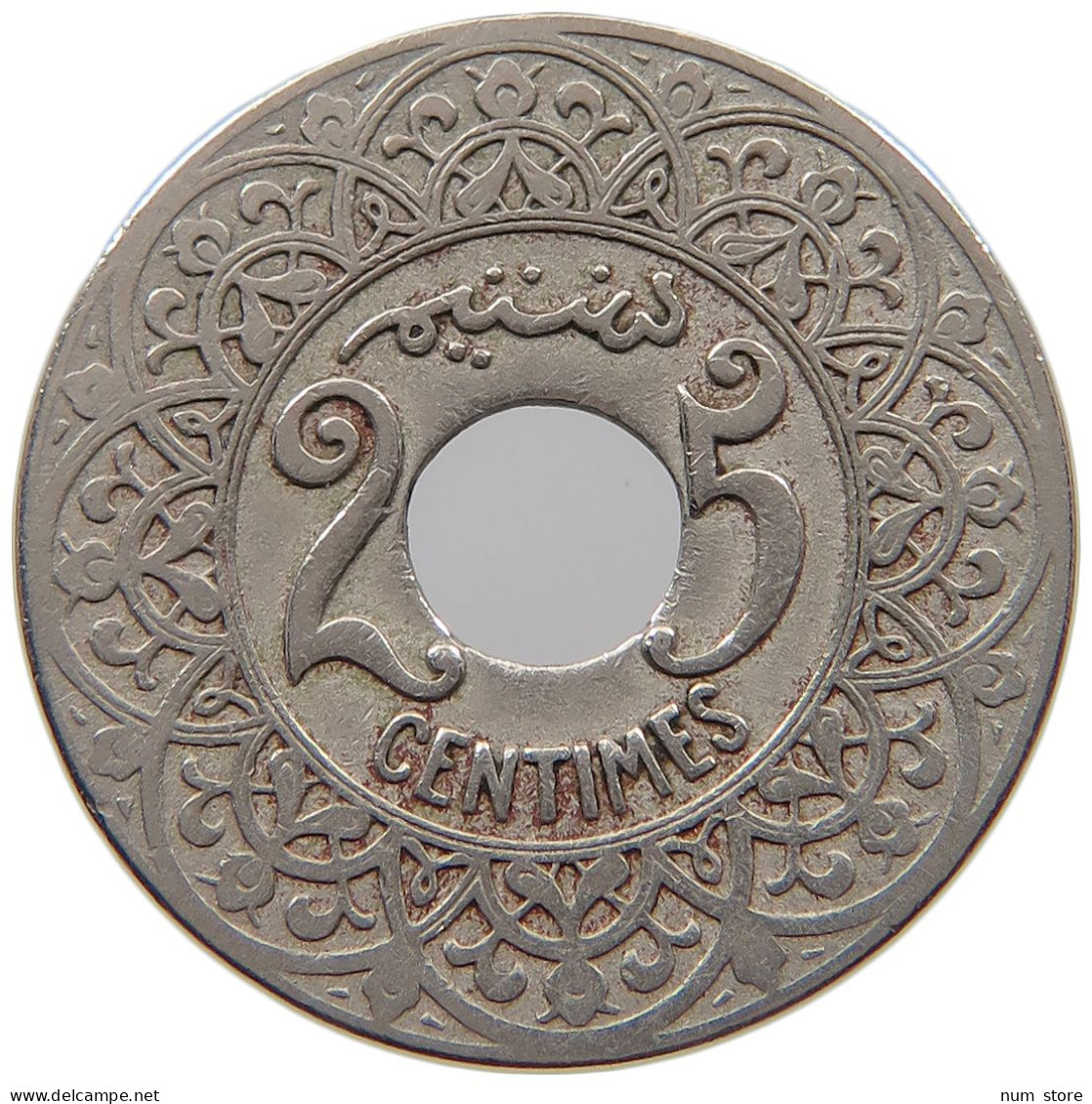 MOROCCO 25 CENTIMES ND (1921-1924)  #a045 1087 - Maroc