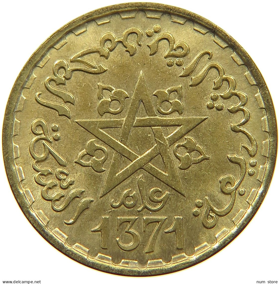 MOROCCO 10 FRANCS 1371  #a021 0073 - Maroc