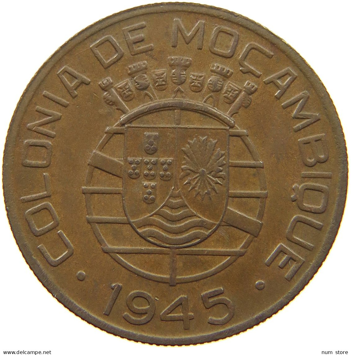 MOZAMBIQUE ESCUDO 1945  #t080 0253 - Mozambique