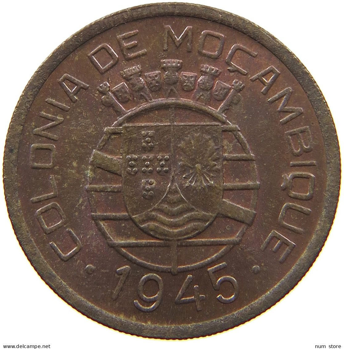 MOZAMBIQUE 50 CENTAVOS 1945  #t080 0235 - Mozambique