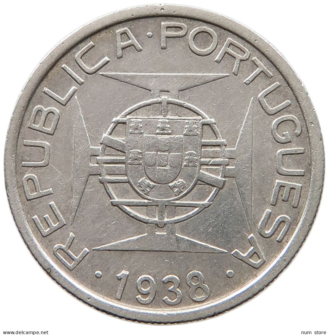 MOZAMBIQUE 5 ESCUDOS 1938  #t080 0199 - Mozambique